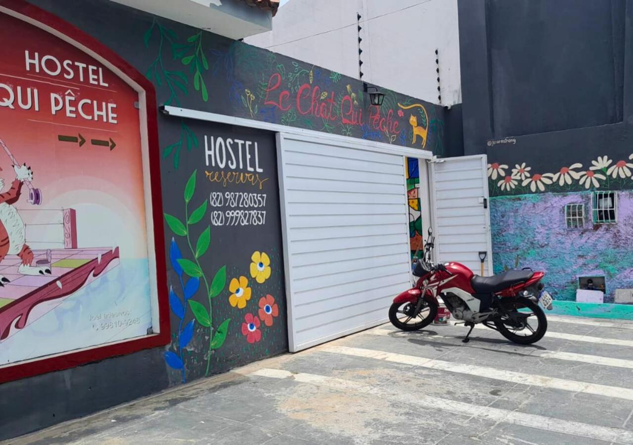 "Le Chat Qui Peche" Hostel A 150 Metros Da Praia De Pajucara Maceio  Bagian luar foto